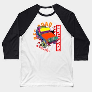 Off Road Adventure Baseball T-Shirt